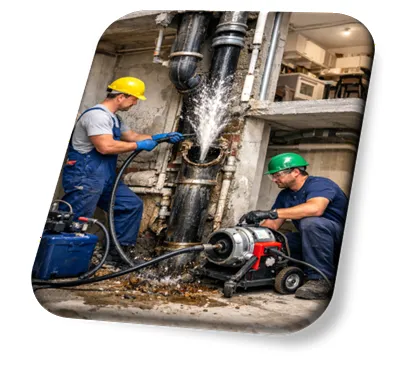 Desentupidora de Colunas Prediais