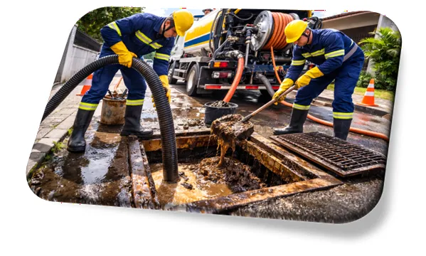 Limpeza e Desentupidora de Caixa de Gordura