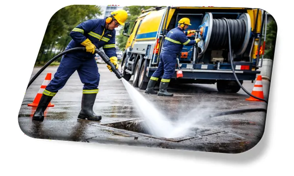 Hidrojateamento de Alta Pressão